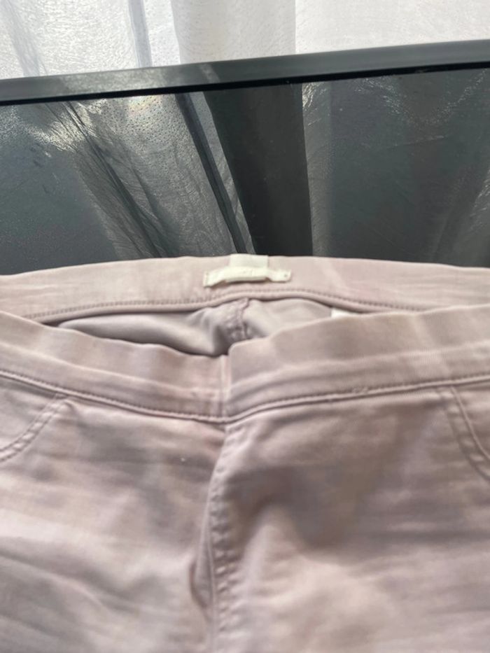 Jolie jegging rose en taille 38 - photo numéro 4