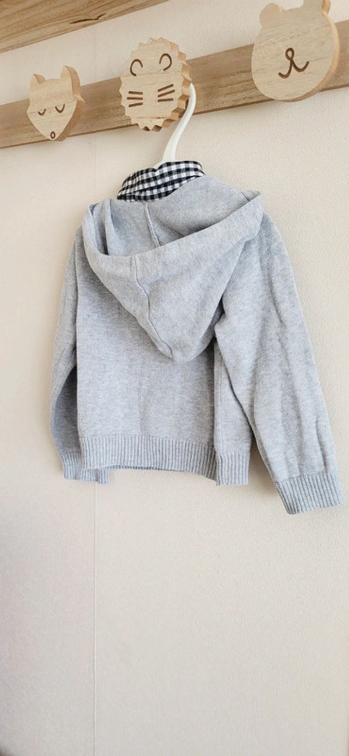 Pull 18 mois TAO gris - photo numéro 4