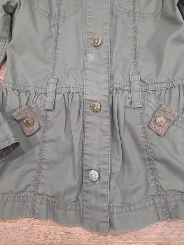 Veste légère style militaire okaidi 6ans fille - photo numéro 3
