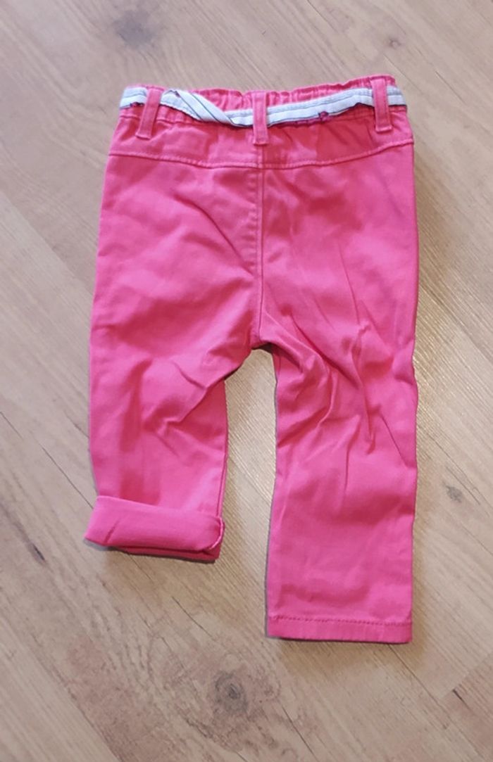 Pantalon fushia 6 mois - photo numéro 2