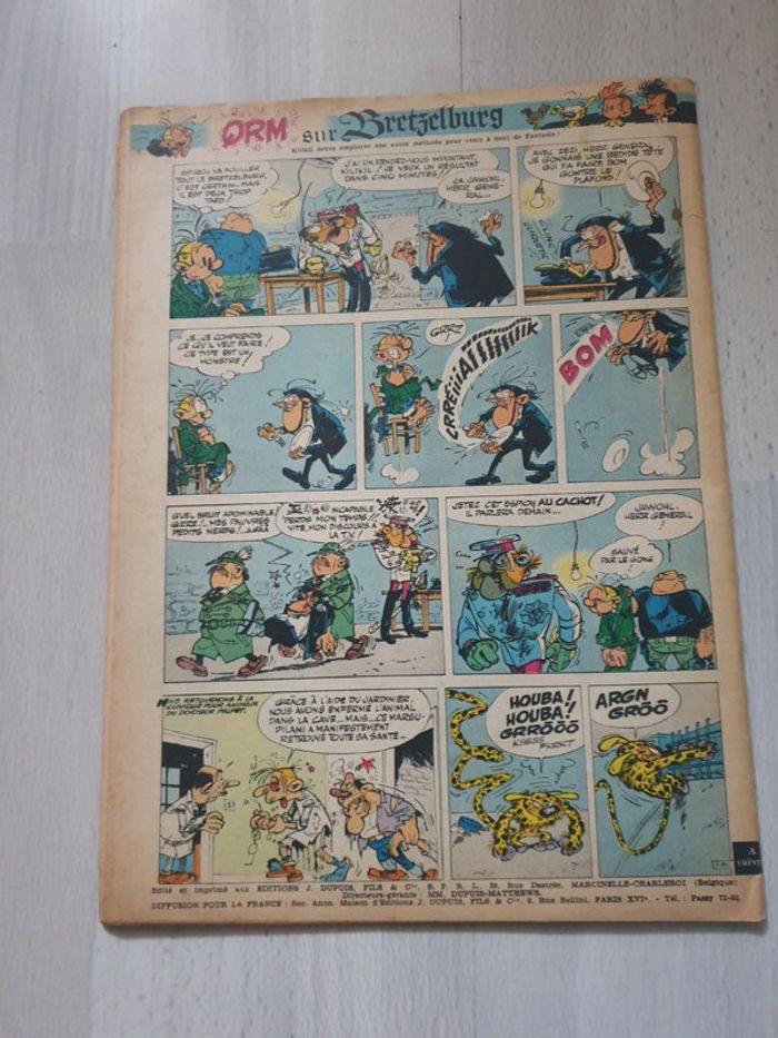 Magnifique spirou vintage ancien - photo numéro 3