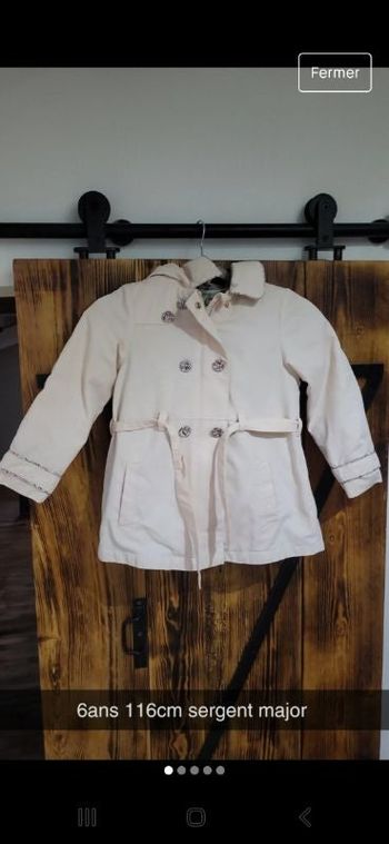 Manteau 2 en 1 6ans