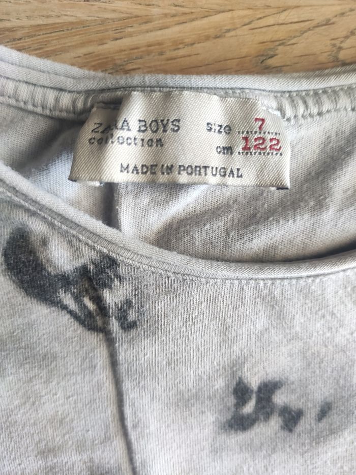 T shirt Zara 7 ans - photo numéro 3