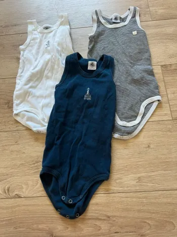 Lot 3 bodies petit bateau