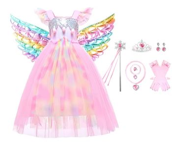 Déguisement Princesse Licorne et ces accessoires Taille 3-8ans