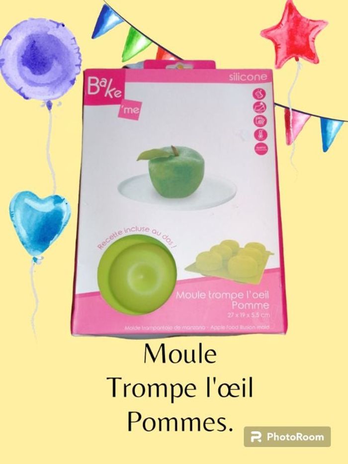 Très beau moule trompe l'œil poire 🍐🍐 Qualité professionnelle