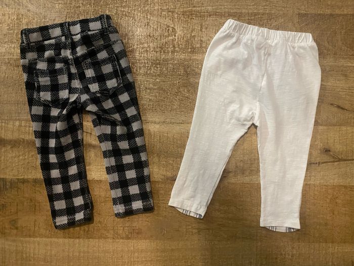 Lot de 2 pantalon 1 an bébé
