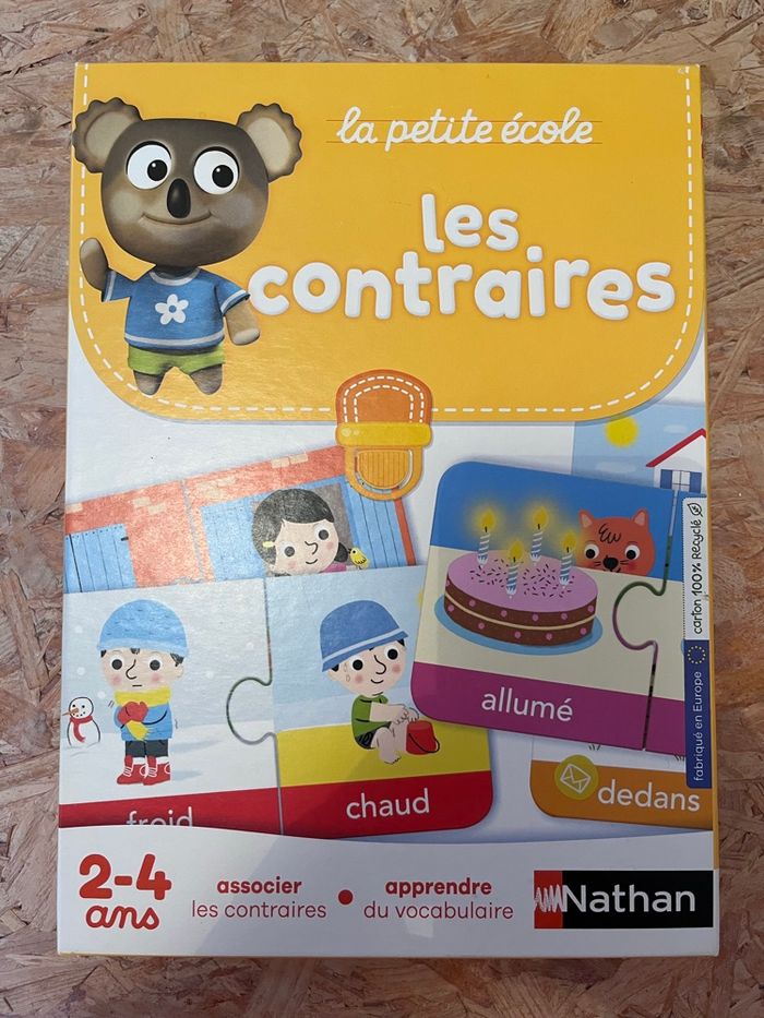 Jeux des contraire complet