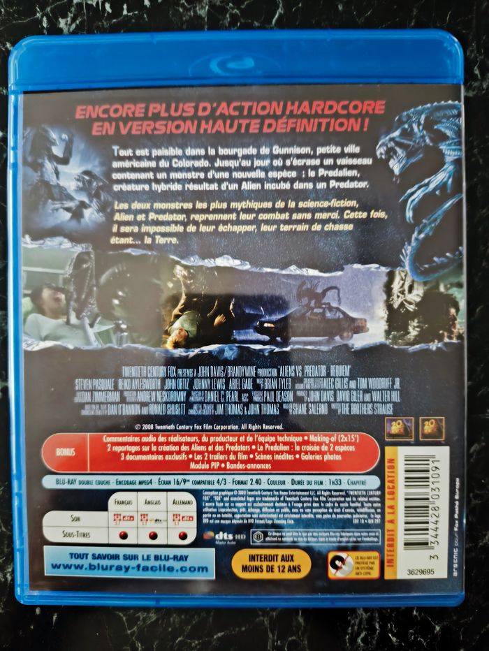 Aliens vs Predator : Requiem en Blu-ray - photo numéro 4