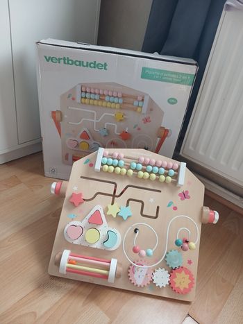 Planche activite vertbaudet 2en1. 