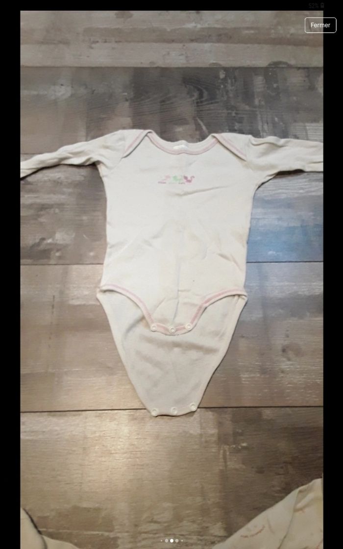 Lots de 5 bodies manche longue - photo numéro 4