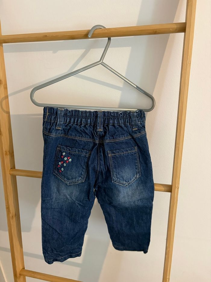 Jean bébé Esprit - Taille 9 mois (74 cm) - Très bon état - photo numéro 2