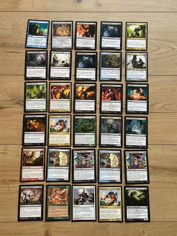 Lot de 30 cartes Magic The Gathering DeckMaster