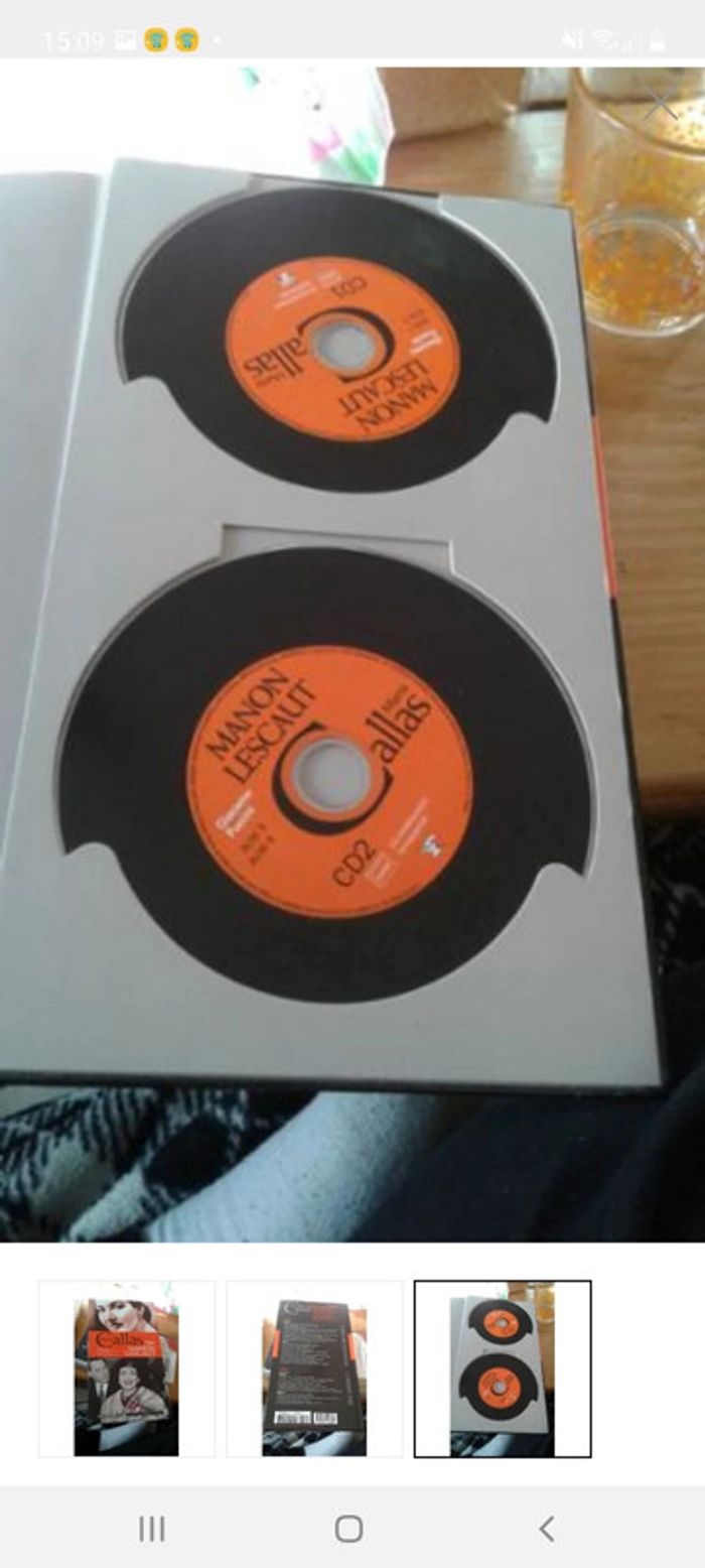 Cd album manon lescaud p - photo numéro 3