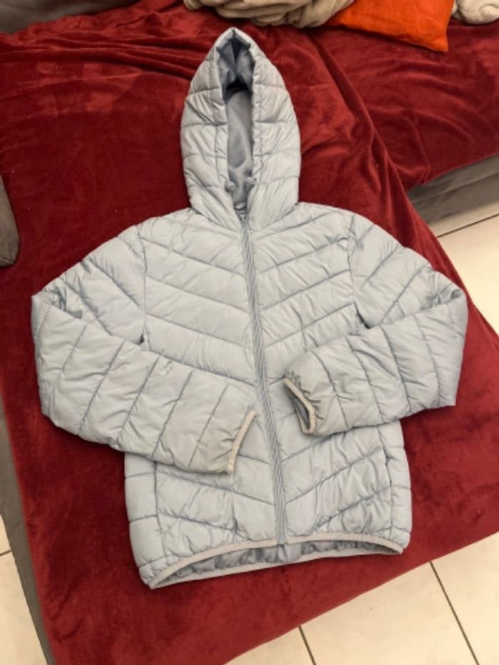 Blouson bleu clair