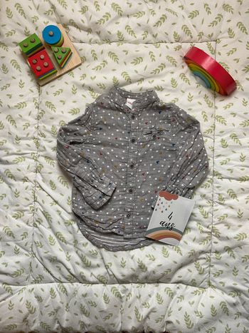 chemise manches longues gris motifs mickey 4 ans orchestra