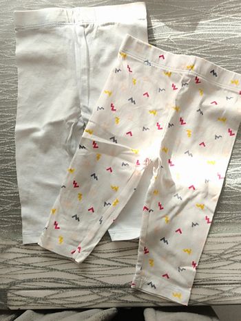 2 legging 🩷 6mois fille 🩷 Bébé rêve