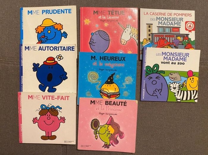 Lot livres Monsieur et Madame - photo numéro 1