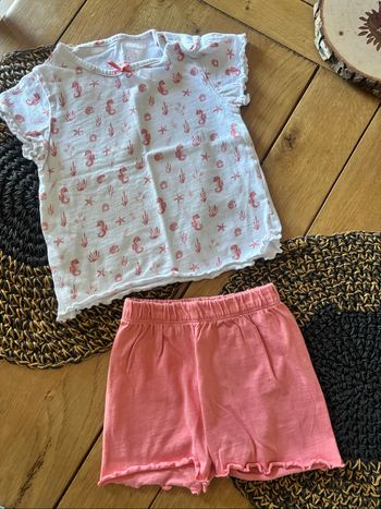 Pyjama short bébé
