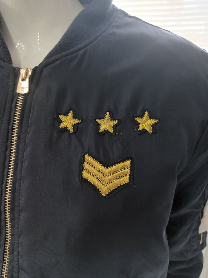 Bombers AVIREX neuf Bleu marine taille l - photo numéro 2