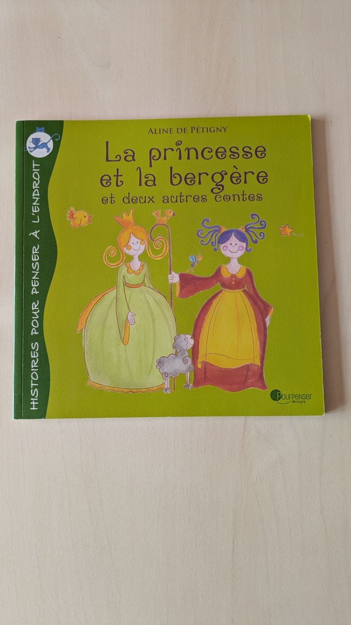 Livre la princesse et la bergère.