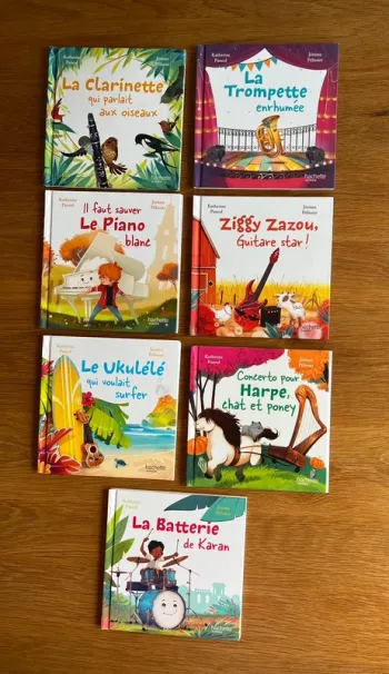 Lot de 7 livres Mac Donald collection En avant la musique