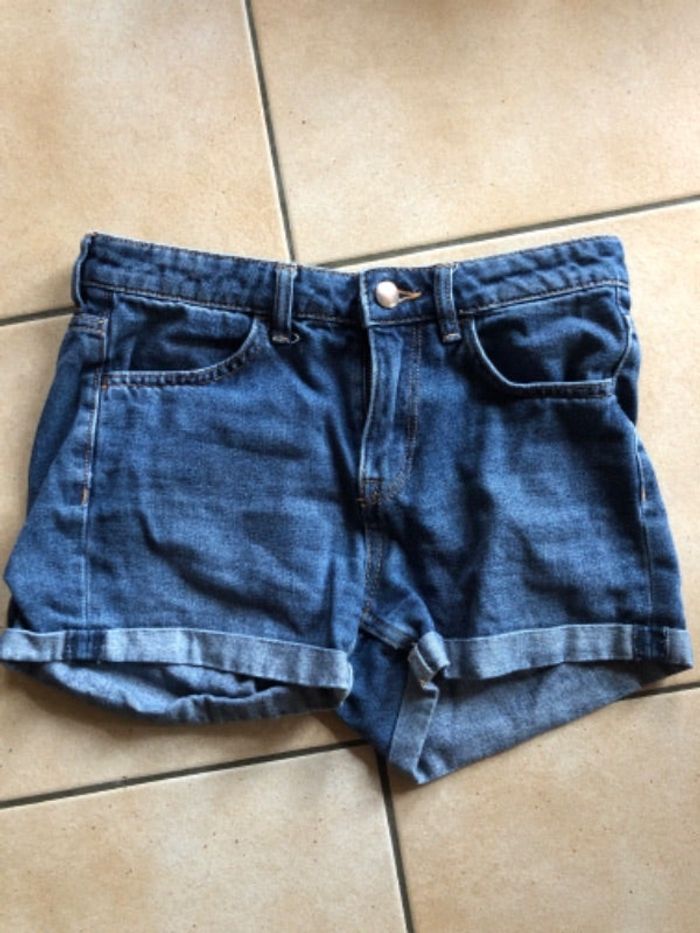 Short en jean