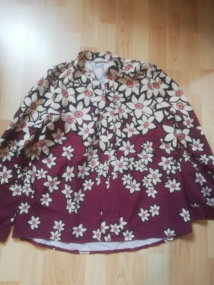 Blouse fleurie
