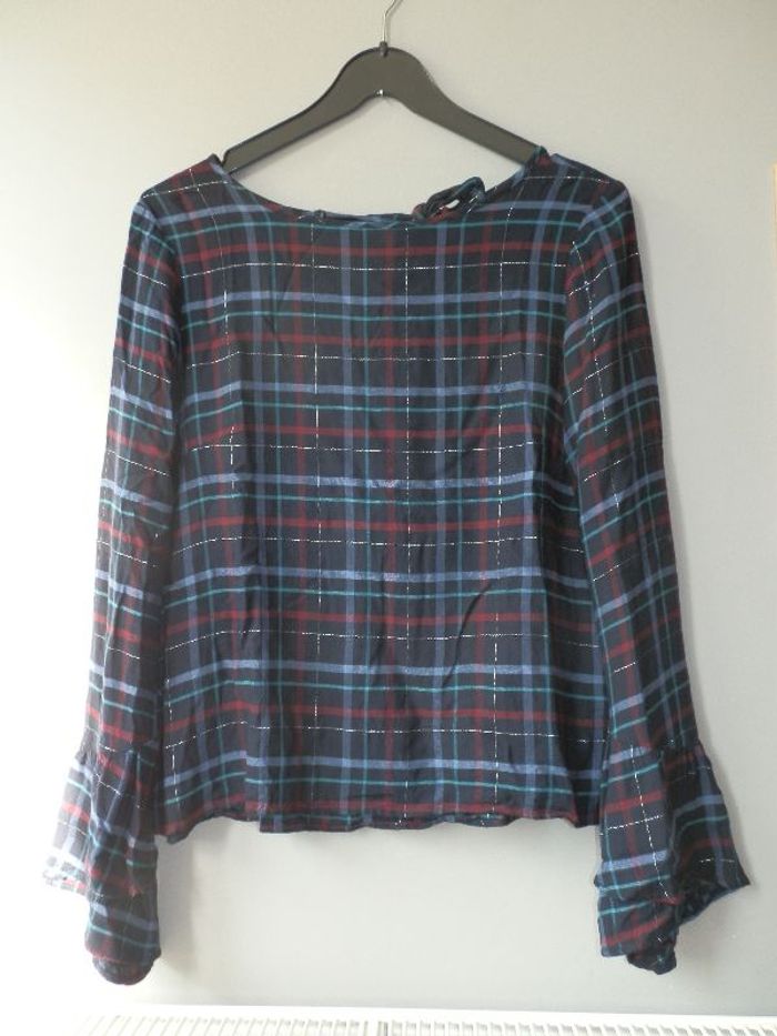 Blouse carreaux