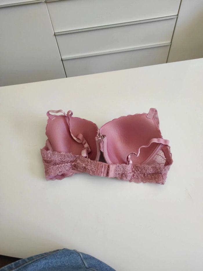 Soutien gorge rose 90 c - photo numéro 4
