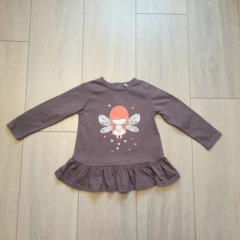 Maillot/ tunique marron. Fille 23 mois