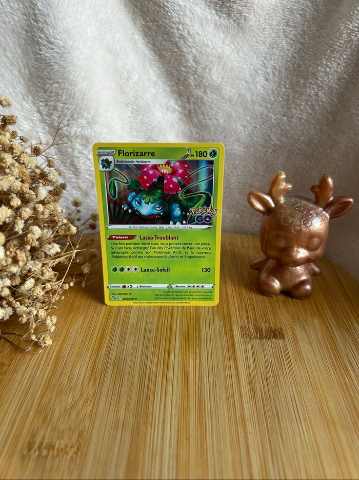 🌿 Carte Pokémon Florizarre 003/078 – Pokémon GO (2022)