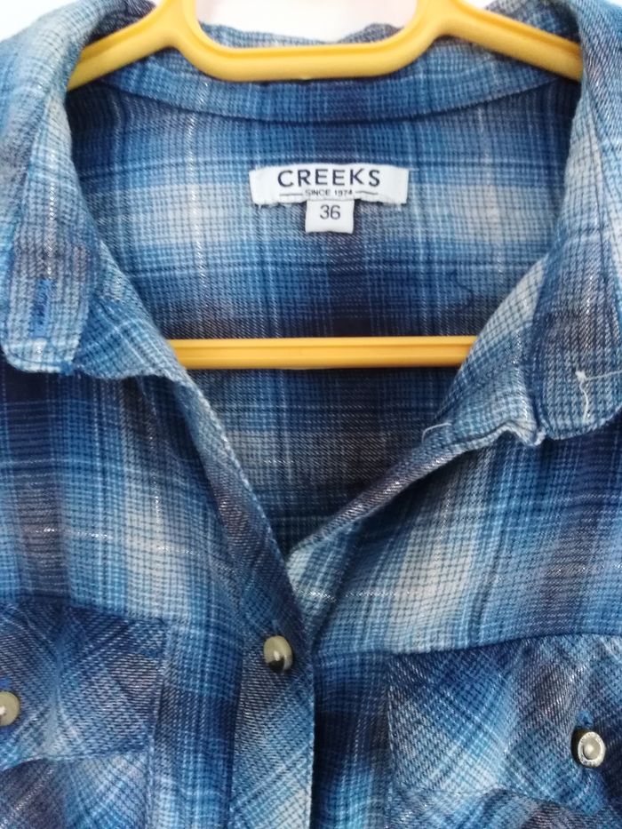 Chemise manches longues femme 36 creeks - photo numéro 2