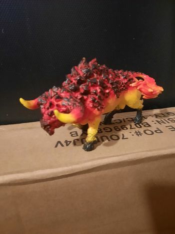 Schleich eldrador taureau feu