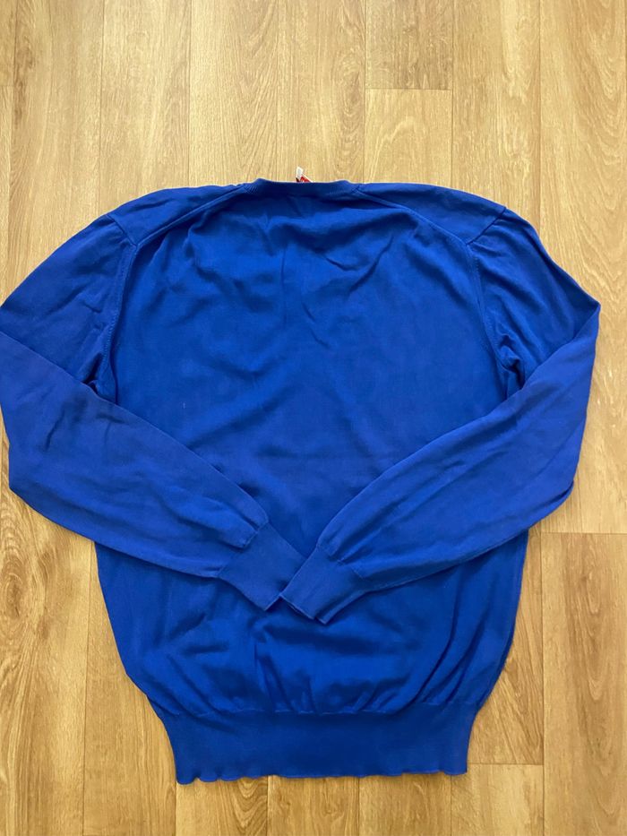 Pull bleu roi homme L - photo numéro 2