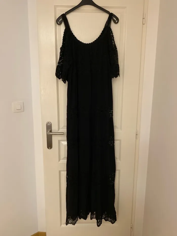 Très belle robe longue été en dentelle - photo numéro 7