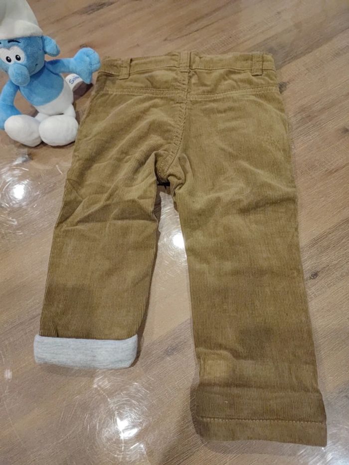 Pantalon velours marron - photo numéro 4