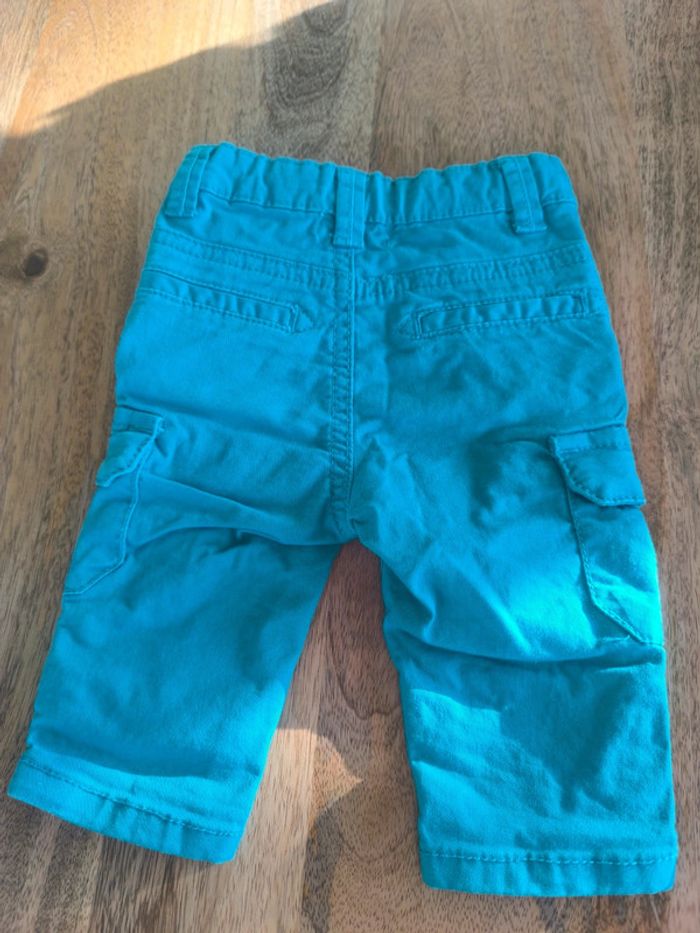 Chino bleu 3 mois garçon - photo numéro 2