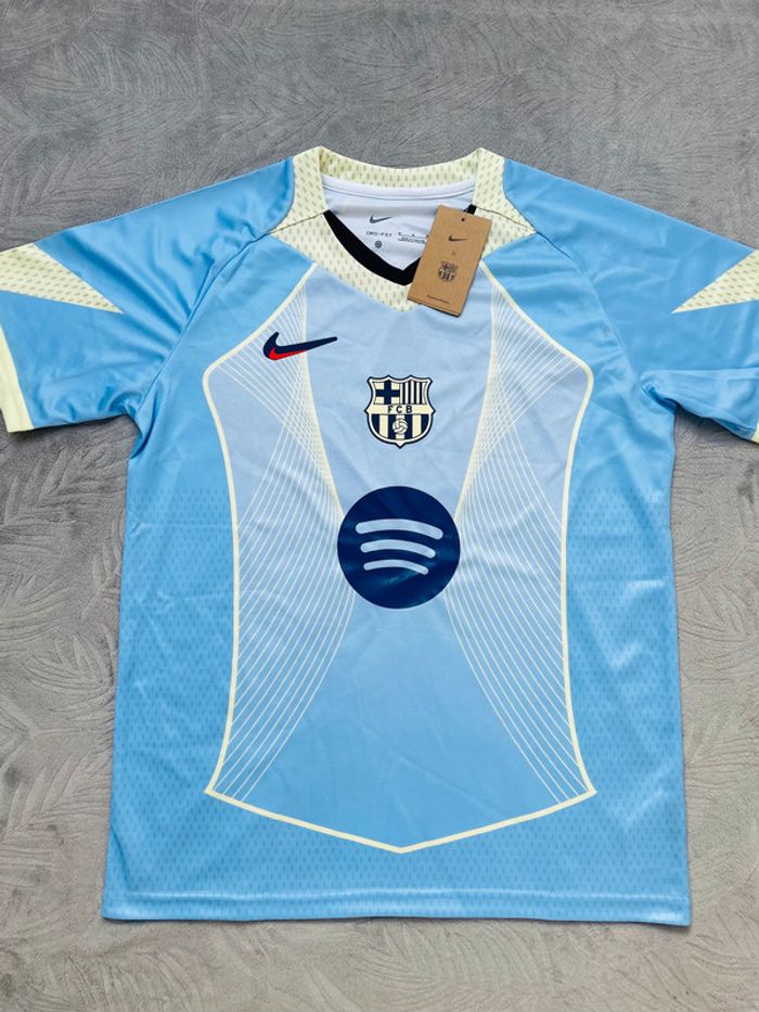 Maillot concept foot Barça bleu taille M