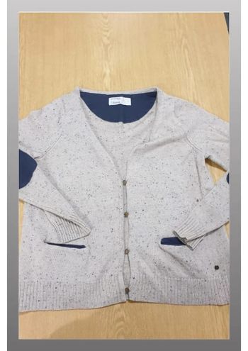 Gilet homme Bonobo S beige et bleu