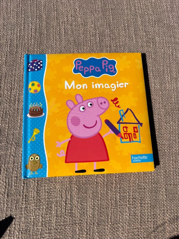 Livre peppa pig mon imagier