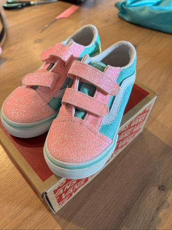 Vans glitter old skool 25