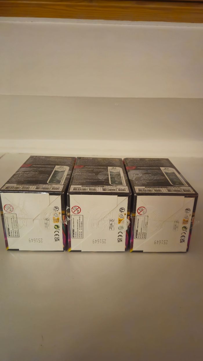 Lot de 3 Demi Display Pokémon Méga Évolutions ME01 - photo numéro 7