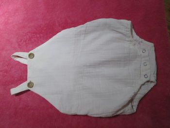 Barboteuse rose pâle rose Bonton