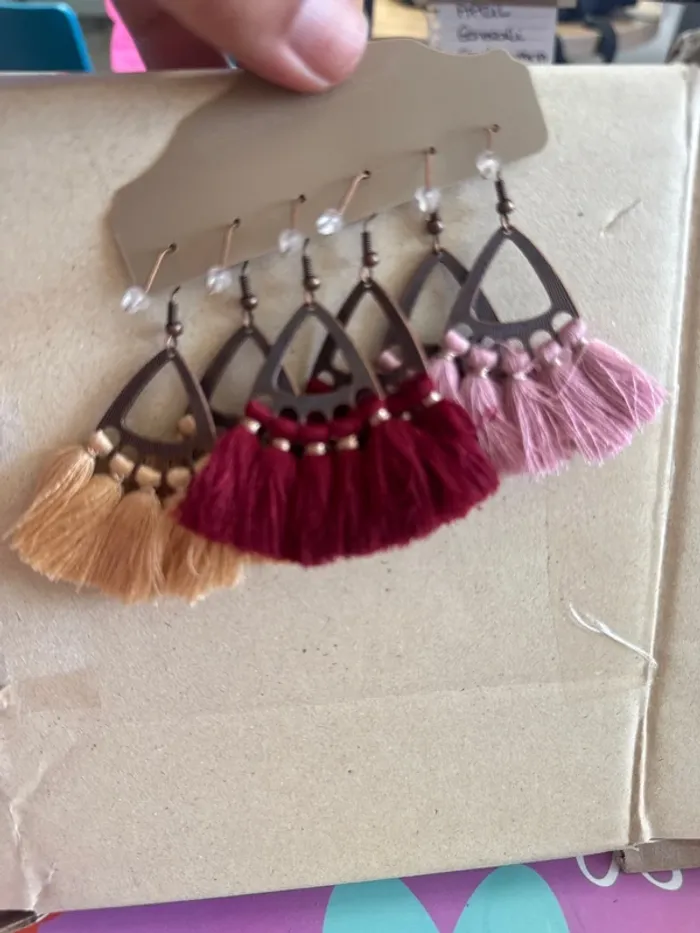 Lot de 3 paires de boucles d’oreille - photo numéro 3
