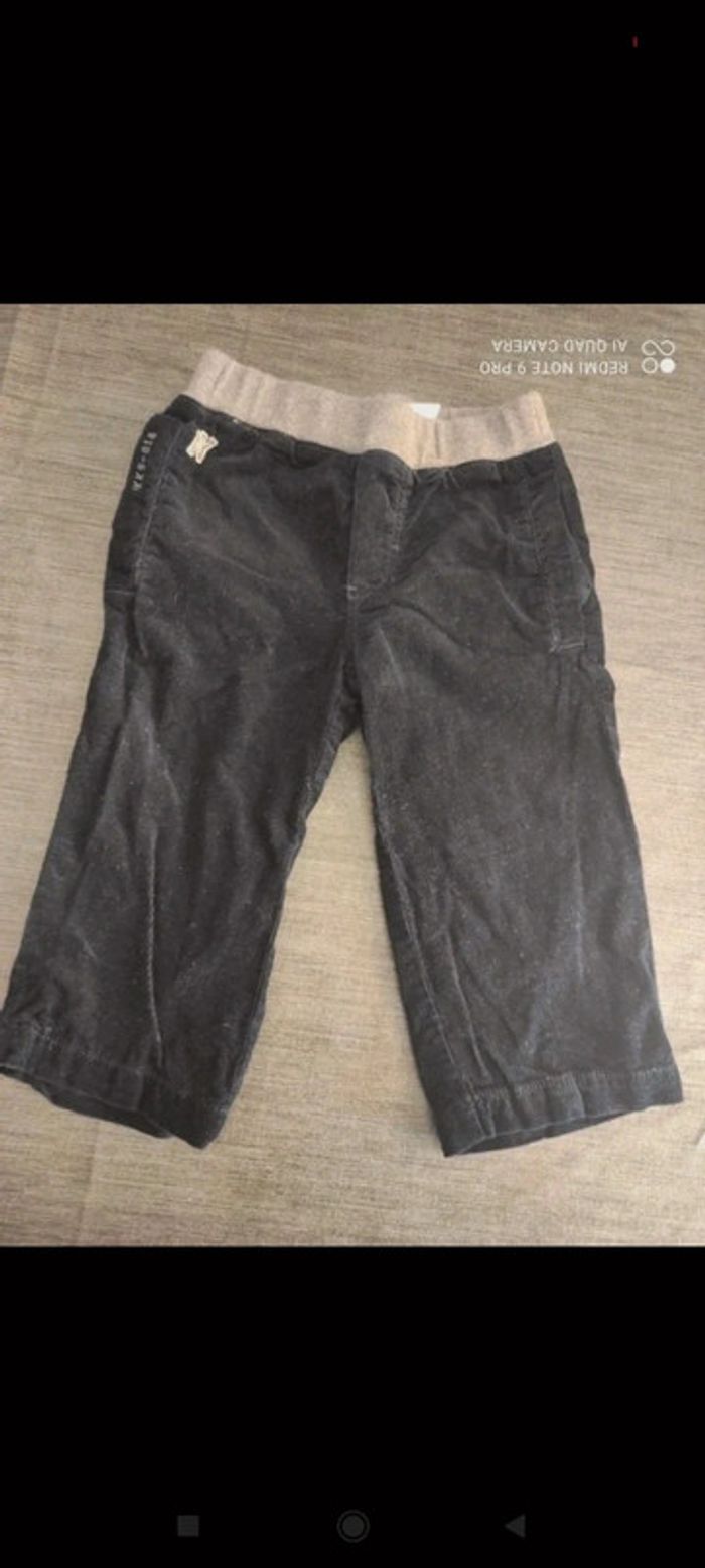 Pantalon velours doublé IKKS 12 mois