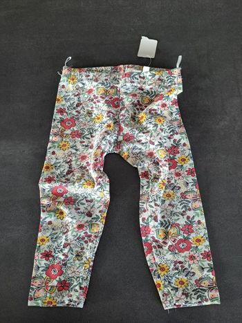 legging fleurs 2 ans