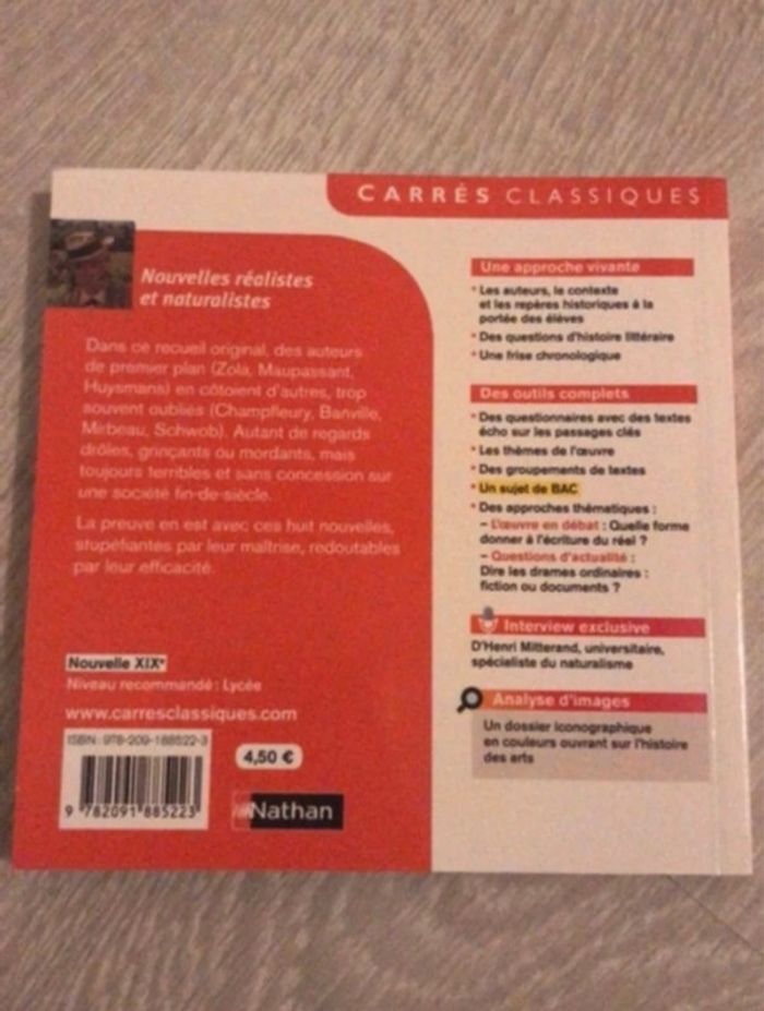 Livre Nouvelles réalistes et naturalistes - photo numéro 2