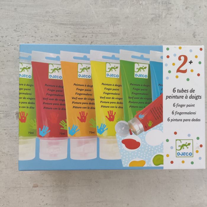 Peinture à doigts pour les petits - Djeco