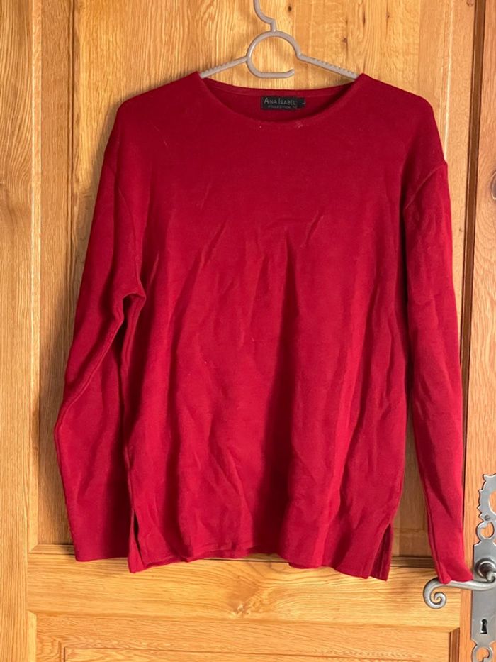Pull rouge